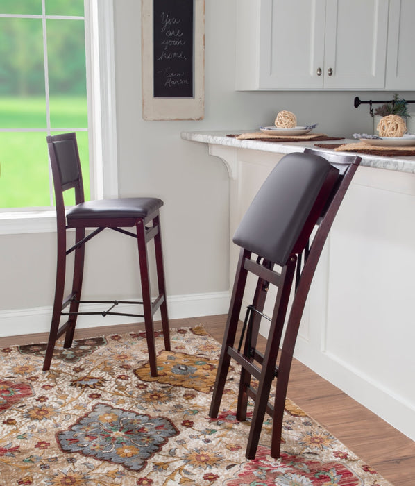 Evert - Bar Stool Foldable High Chair Leather Chair BO-HA Default Title