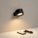 Almod - Battery Operated Wall Sconces with Remote BO-HA Black with Remote Control Pair of Wall Sconces