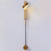 Emelie - Gold Wall Lamp with Dimmer Switch  BO-HA Gold Single Sconce 