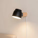 Oona - Nordic Plug in Wall Sconce BO-HA Black