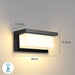 Arvid - Motion Activated Light LED Porch Light Commercial Led Outdoor Lighting BO-HA
