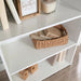 Linde - Wood Shelves Living Room Shelves Display Shelves 3 Shelf Bookcase  BO-HA   