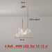 Runa LED Chandelier Glass Pendant Lights  BO-HA 4 Ball Warm Light 