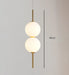 Magnild - Modern Glass Pendant Lights Pendant Lights for Bedroom  BO-HA 2 Heads  