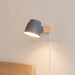Oona - Nordic Plug in Wall Sconce BO-HA Grey