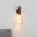 Arne - Rechargeable Wooden Sconce BO-HA Dark Brown Pair of Wall Sconces