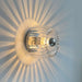 Majlis – Glass Sunburst Wall Light Bauhaus Furniture BO-HA Chrome