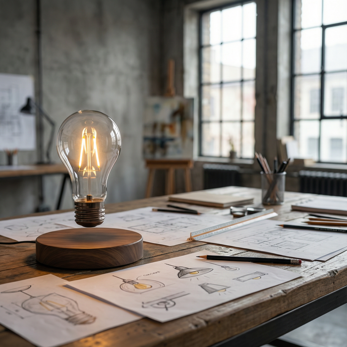 Lysa – Floating Magnetic LED Table Lamp