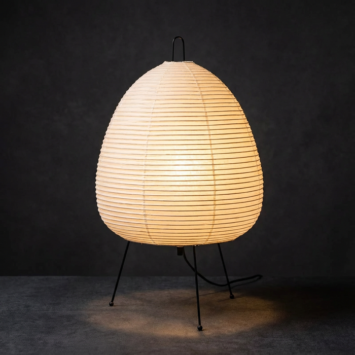 Aila – Wabi-Sabi Rice Paper LED Table Lamp