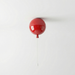 Elo – Bauhaus Colorful Wall / Ceiling Light with Pull Switch BO-HA Ceiling Version Red Small