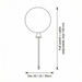 Elo – Bauhaus Colorful Wall / Ceiling Light with Pull Switch BO-HA