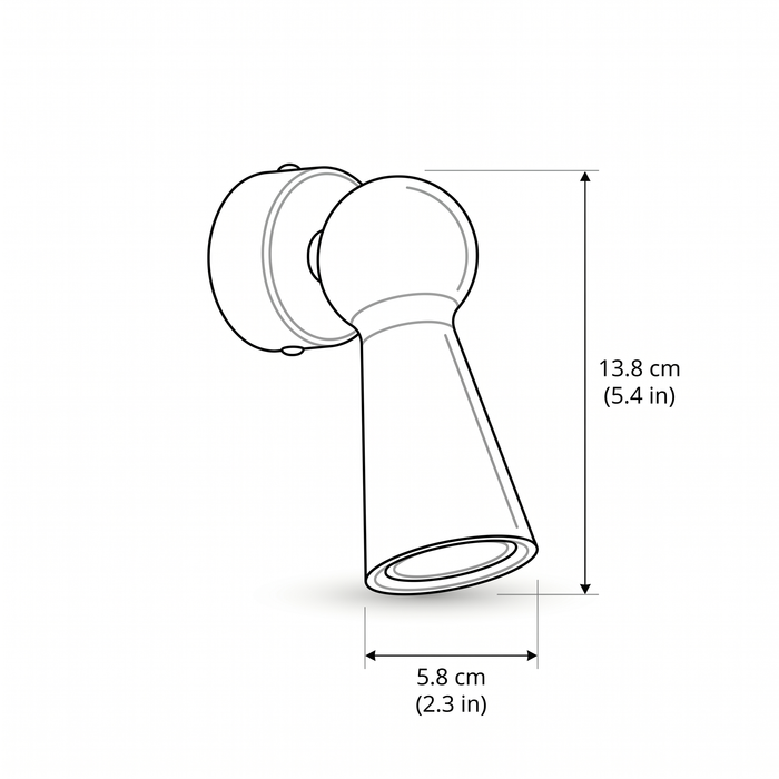 chrome wall mounted reading lamp nordic style