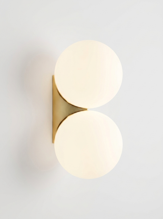 Solja – Modern Glass Orb LED Bedside Wall Sconce