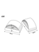 Kaia – Plaster Japandi Up & Down Wall Sconce BO-HA