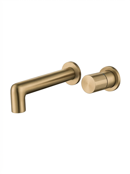 Idun – Nordic Wall-Mounted Single-Handle Bathroom Faucet BO-HA Brushed Gold