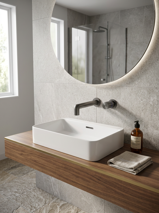 Idun – Nordic Wall-Mounted Single-Handle Bathroom Faucet BO-HA