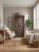 Torkil - Farmhouse Armoire Wardrobe with Barn Doors BO-HA