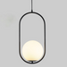 Mia - Nordic Pendant Light  BO-HA Ellipse Black 