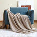 Begga - Battilo Knit Blanket  BO-HA Khaki Small 