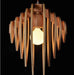 Elsa - Modern Wood Hanging Lights For Bedroom  BO-HA   