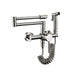 Savena - Modern Kitchen Pot Filler Faucet Kitchen Faucet with Sprayer  BO-HA Stainless Steel  