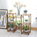 Ingri - Tiered Plant Stand Plant Shelf Indoor & Outdoor Plant Shelf Flower Stand  BO-HA   