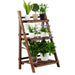 Frideborg - Tiered Plant Stand Plant Shelf Indoor & Outdoor Plant Shelf Flower Stand  BO-HA   