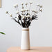 Signe - Modern White Vase with Hemp Rope Vases BO-HA   