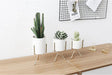 Ida - Ceramic Flower Planters with Modern Stand  BO-HA   