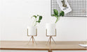 Ida - Ceramic Flower Planters with Modern Stand  BO-HA   